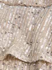 Abercrombie & Fitch Gold Sequin Occasion Party Skirt - Image 1 of 2