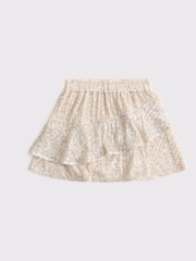 Abercrombie & Fitch Gold Sequin Occasion Party Skirt - Image 2 of 2