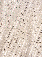 Abercrombie & Fitch Sequin Gold Occasion Party Wide Leg Trousers - Image 7 of 7