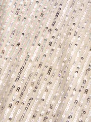 Abercrombie & Fitch Gold Sequin Occasion Sleeveless Cropped Top - Image 7 of 7