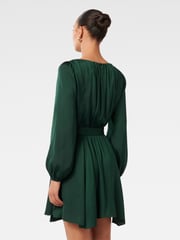 Forever New Green Florentine Belted Mini Dress - Image 2 of 4