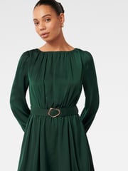 Forever New Green Florentine Belted Mini Dress - Image 3 of 4