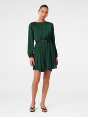 Forever New Green Florentine Belted Mini Dress - Image 4 of 4