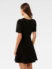 Forever New Black Alessia Embellished Mini Dress - Image 2 of 4