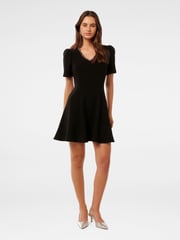 Forever New Black Alessia Embellished Mini Dress - Image 4 of 4