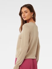 Forever New Cream Katie Crew Neck Sweater - Image 2 of 4