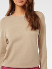Forever New Cream Katie Crew Neck Sweater - Image 3 of 4