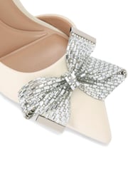 Carvela Regal Bow 2 Slingback Shoes - Image 4 of 5