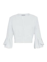 Gina Bacconi Gigi Moss Crepe Bolero - Image 5 of 5