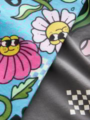 Charcoal Grey Oversized T-Shirt And Cycle Shorts Top & Shorts Set (3-16yrs) - Image 8 of 9