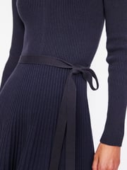 Boden Blue Petite Lola Knitted Midi Dress - Image 2 of 6