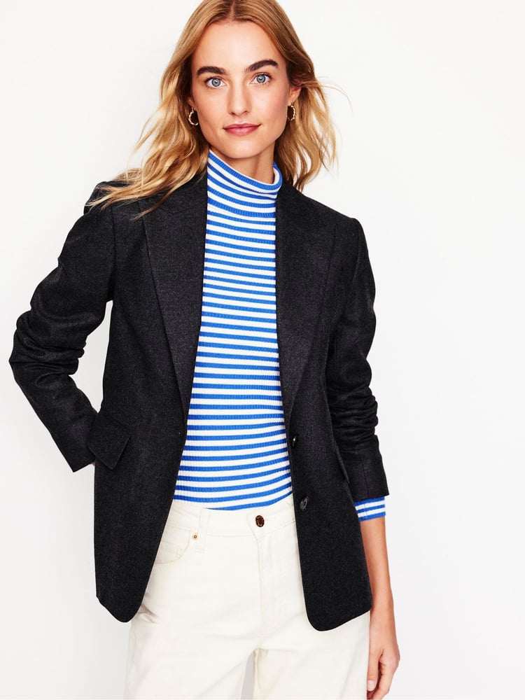 Boden Grey Marylebone Wool Blazer - Image 1 of 6