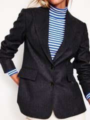 Boden Grey Marylebone Wool Blazer - Image 3 of 6