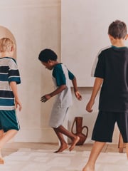 Black/Green Short Pyjamas 3 Pack (3-16yrs) - Image 4 of 7