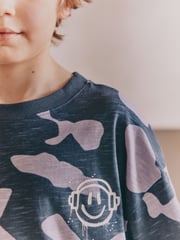 Orange/ Blue/ Grey Camouflage Short Pyjamas 3 Pack (3-16yrs) - Image 6 of 8