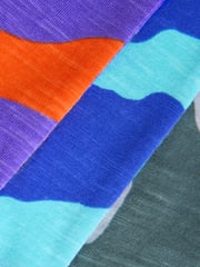 Orange/ Blue/ Grey Camouflage Short Pyjamas 3 Pack (3-16yrs) - Image 7 of 8