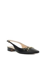 Dune London Black Hopewell Snaffle Slingback Shoes - Image 3 of 6