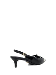 Dune London Black Capsule Branded Kitten Slingback Shoes - Image 4 of 6