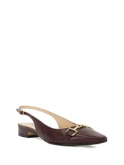Dune London Black Chrome Hopewell Snaffle Slingback Shoes - Image 3 of 6