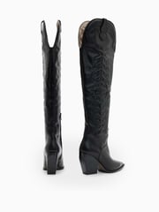 AllSaints Black Roxanne Boots - Image 5 of 7