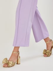 Monsoon Gold Bow Block Heels - Image 5 of 5