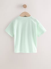 Multi Pastel Short Sleeve T-Shirts 5 Pack (3mths-7yrs) - Image 3 of 10