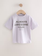 Multi Pastel Short Sleeve T-Shirts 5 Pack (3mths-7yrs) - Image 6 of 10