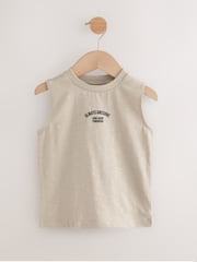 Multi Palm Tree 100% Cotton Vests 3 Pack (3mths-7yrs) - Image 2 of 7