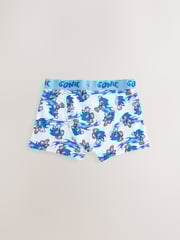 Blue Sonic Boxers 3 Pack (2-14yrs) - Image 5 of 7
