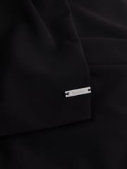 Calvin Klein Black Scuba Crepe Cut Out Dress - Image 3 of 3