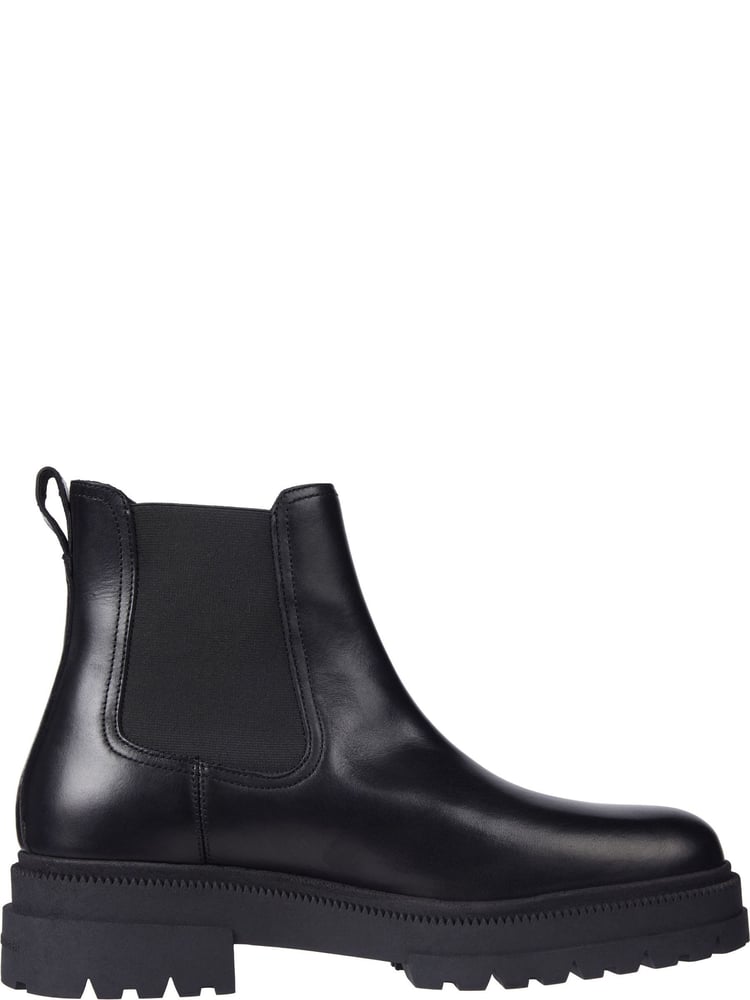 Tommy Hilfiger Chelsea-Stiefel aus dickem Leder - Bild 1 von 5