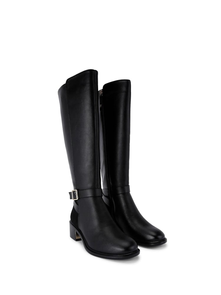 KG Kurt Geiger Helen High Leg Black Boots - Image 2 of 5 KG Kurt Geiger Helen High Leg Black Boots - Image 2 of 5