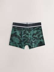 Camouflage Print Boxers 7 Pack (3-16yrs) - Image 6 of 8