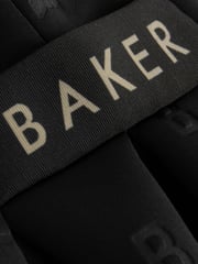 Baker by Ted Baker Black Embossed Scuba Dress - Image 5 of 6