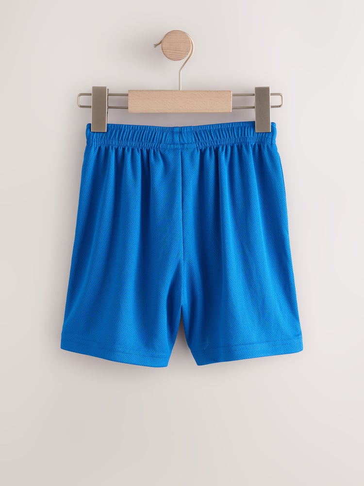 Cobalt Blue Single Sports Shorts (3-16yrs) - Image 2 of 3