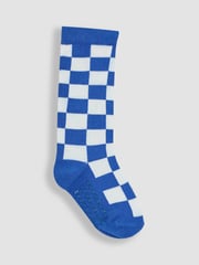 JoJo Maman Bébé Check 2-Pack Checkerboard Socks - Image 2 of 3