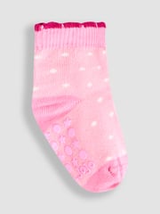 JoJo Maman Bébé Red 5-Pack Socks - Image 5 of 6