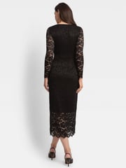 Seraphine Maternity Black Lace Bodycon - Image 4 of 5