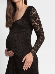 Seraphine Maternity Black Lace Bodycon - Image 5 of 5