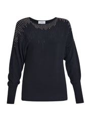 Gina Bacconi Black Goldy Batwing Diamante Jumper - Image 3 of 3