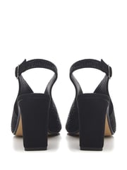 Moda In Pelle Christiie Sling Back Peep Toe Heels - Image 3 of 4