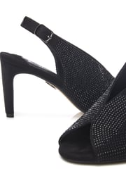 Moda In Pelle Christiie Sling Back Peep Toe Heels - Image 4 of 4