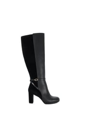 Dune London Black Tariah Block Platform Knee High Boots - Image 2 of 6