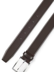 BOSS Dark Brown Erman Leather Belt - Image 4 of 5