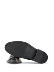 Skopes Black Cognac Chunky Brogue Shoes - Image 5 of 5