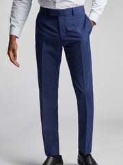 Antique Rogue Blue Bright Tailored Trousers - Image 1 of 2