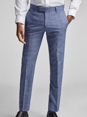 Antique Rogue Blue Hemlock Raspberry Check Trousers - Image 1 of 3