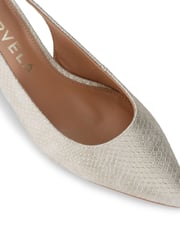 Carvela Gold Honour Sling Shoes - Image 5 of 5