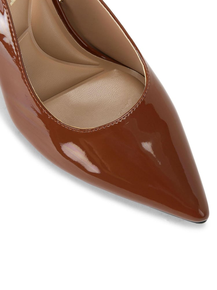 Carvela Passion Sling Court Brown Shoes - Image 5 of 5