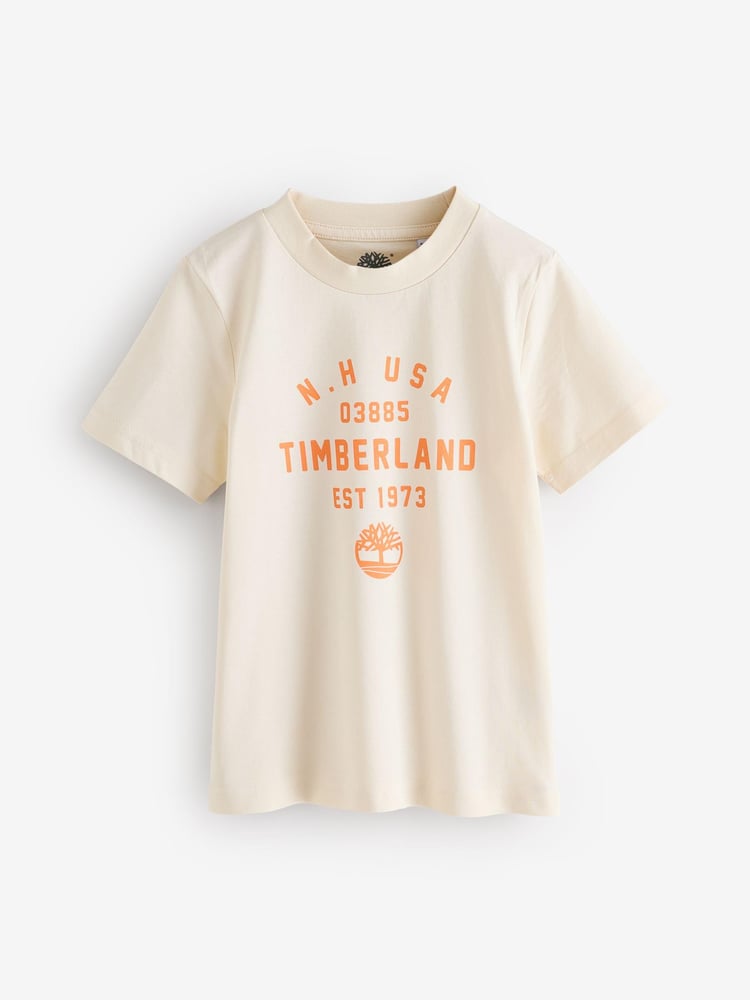 Timberland Green Logo T-Shirts 2 Pack - Image 3 of 3 Timberland Green Logo T-Shirts 2 Pack - Image 3 of 3